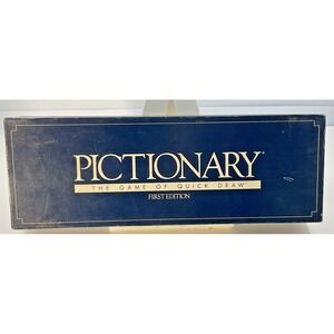 Pictionary First Edition Board‎ Game 1985 Complete